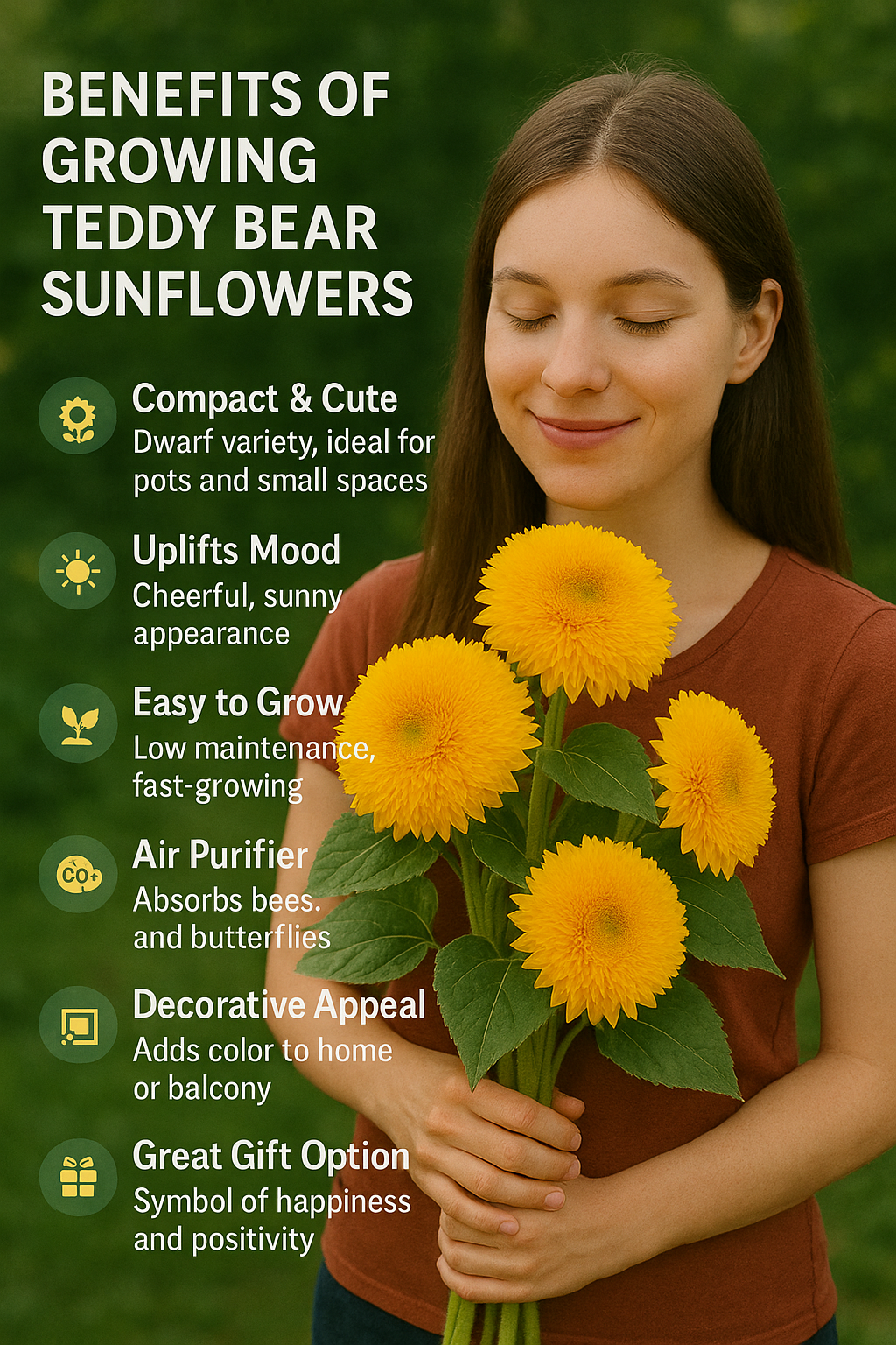 Imported Teddy Bear Sunflower Seeds🌻