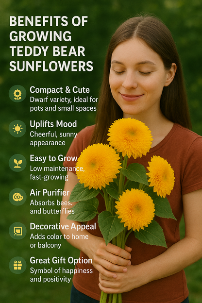 Imported Teddy Bear Sunflower Seeds🌻