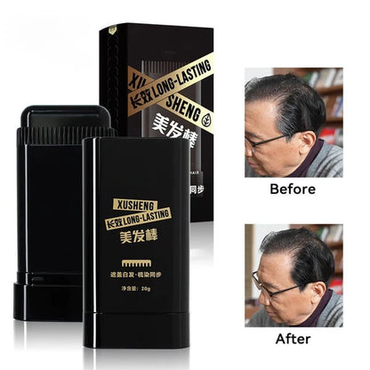 Instant Hair Color Stick & Comb (BLACK)