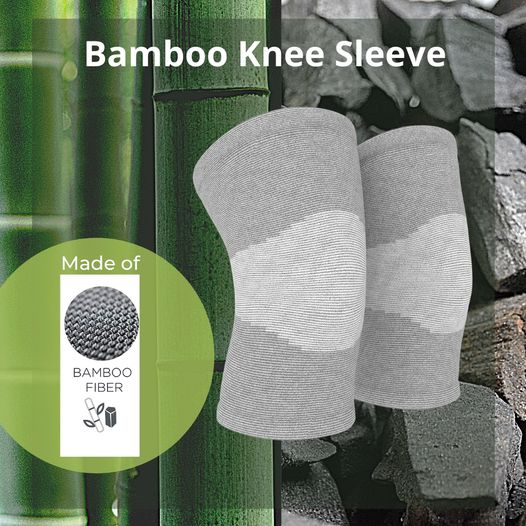 Bamboo Charcoal Elastic Warm Knee Sleeves
