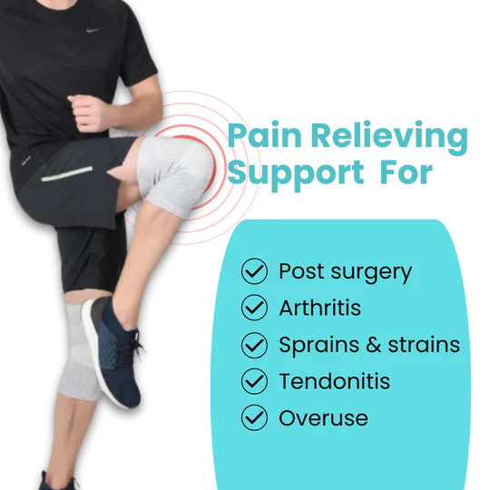 Bamboo Charcoal Elastic Warm Knee Sleeves