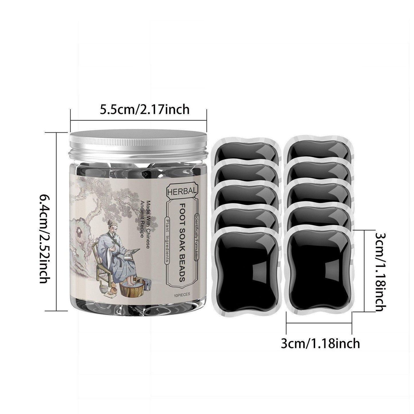 Herbal Foot Cleansing Soak Beads