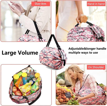 Foldable Shopping Bag (Buy 1 Get 1 Free)