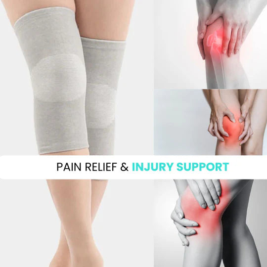 Bamboo Charcoal Elastic Warm Knee Sleeves