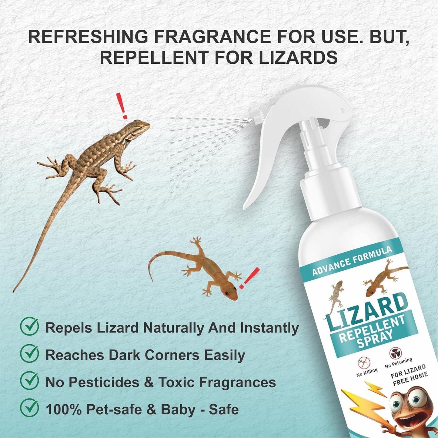 Lizard Repellent Spray (Buy 1 Get Free)
