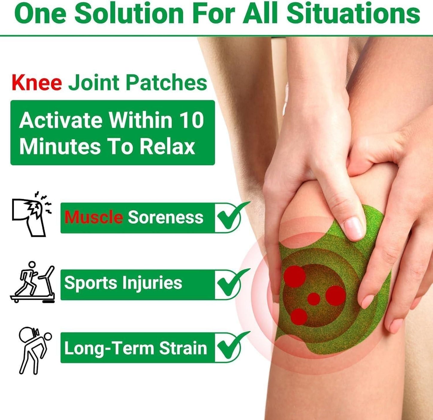 Herbal Knee Pain Relief Patches