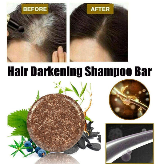 Hair Darkeing Shampoo Bar(Buy 1 Get 1 Free)