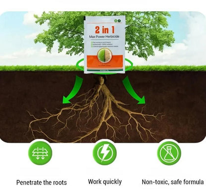 Double Power Herbicide (Buy 1 Get 1 Free)