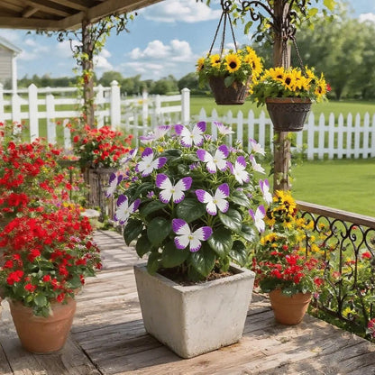 Moonlight Butterfly Flower Seeds🦋 + Free Organic Pot Mix🌱