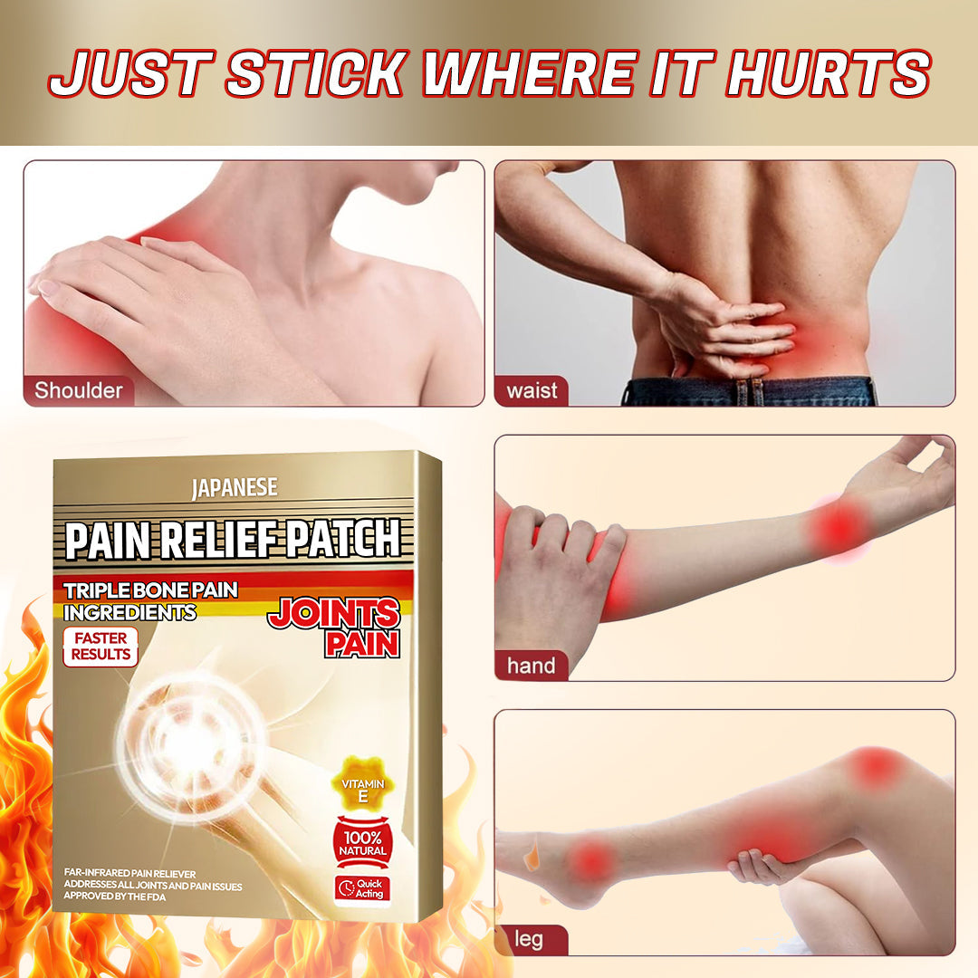 Japanese Pain Relief Patch (Pack of 10)