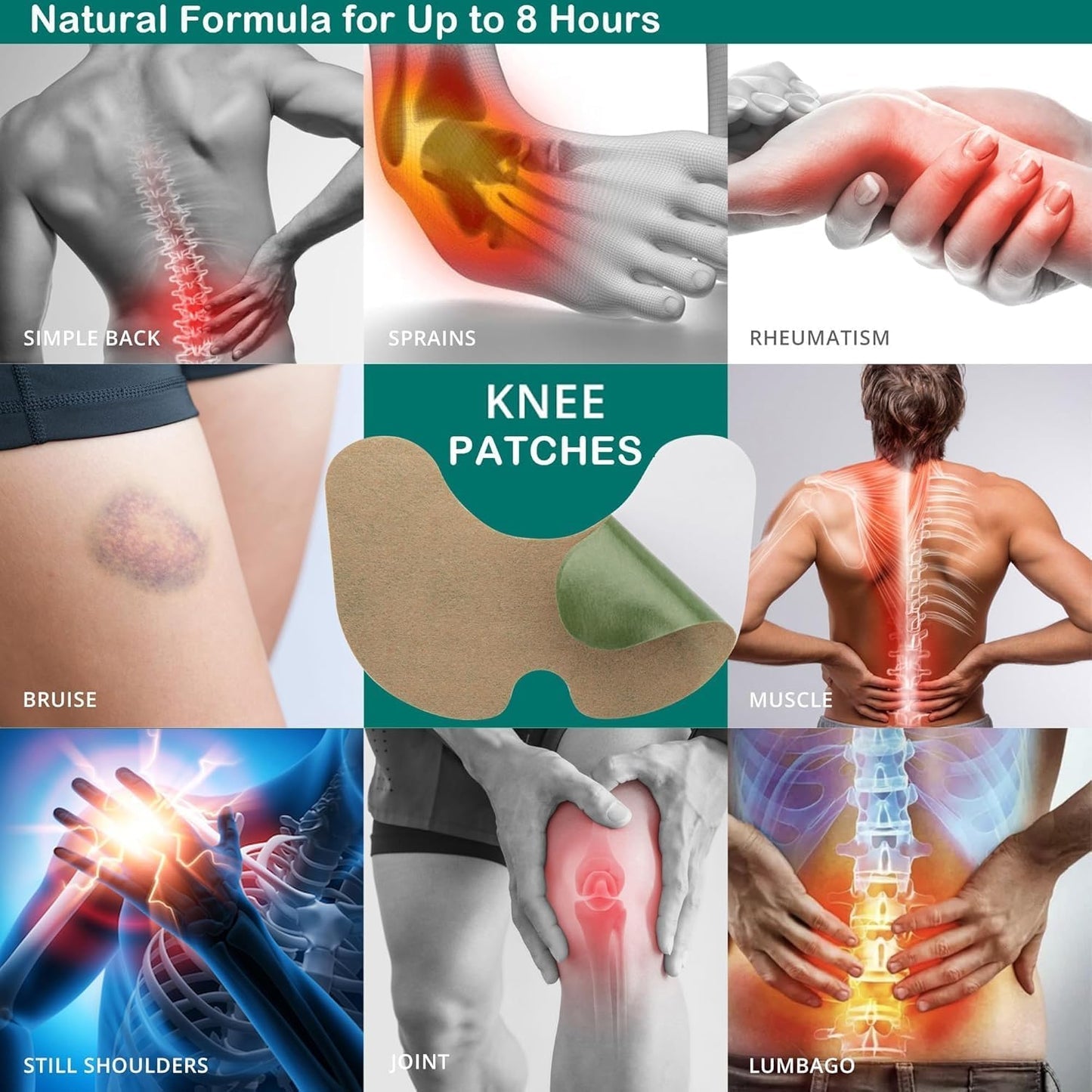 Herbal Knee Pain Relief Patches