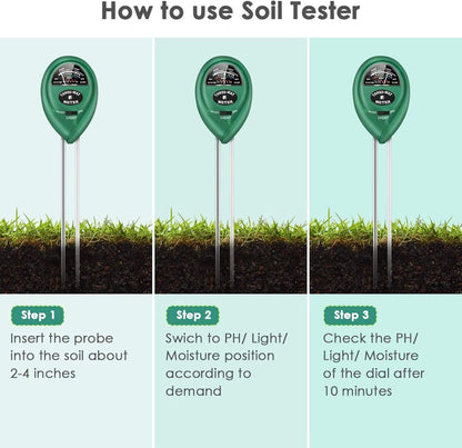 3-in-1 Soil Tester