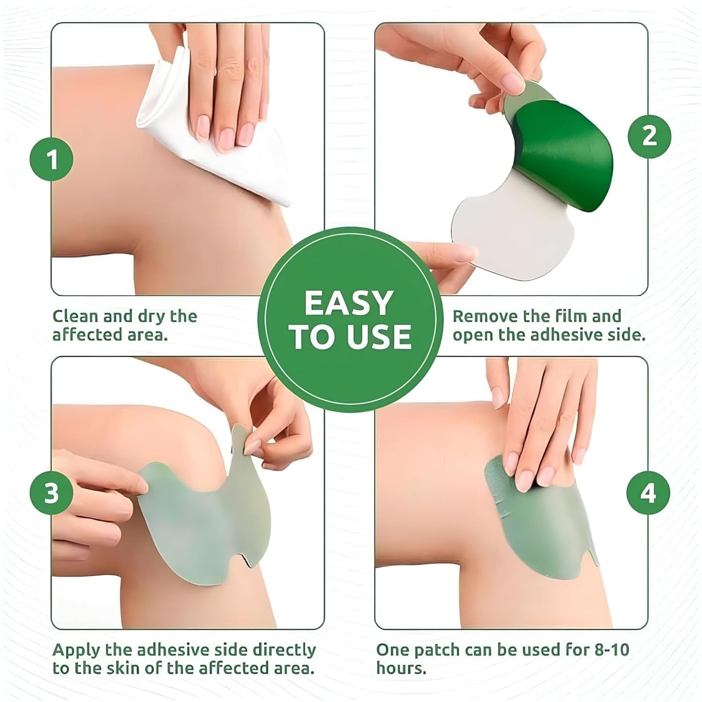 Herbal Knee Pain Relief Patches