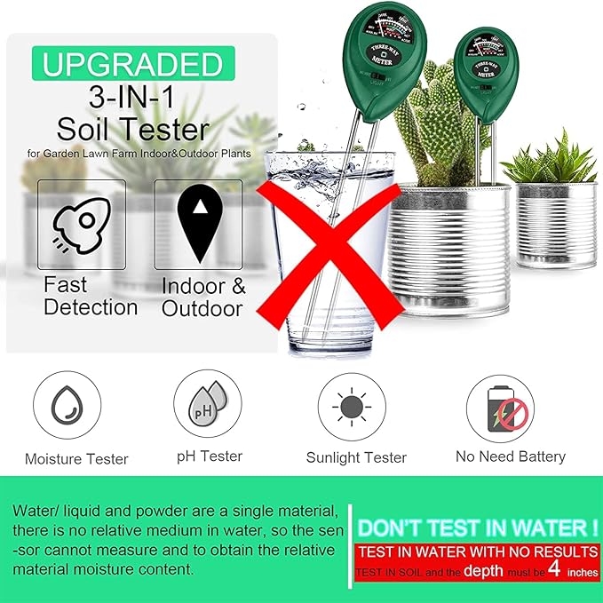 3-in-1 Soil Tester