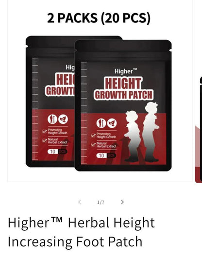 Higher™ Herbal Height Increasing Foot Patch🌿