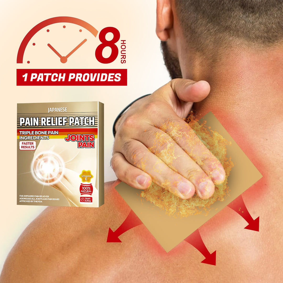 Japanese Pain Relief Patch (Pack of 10)