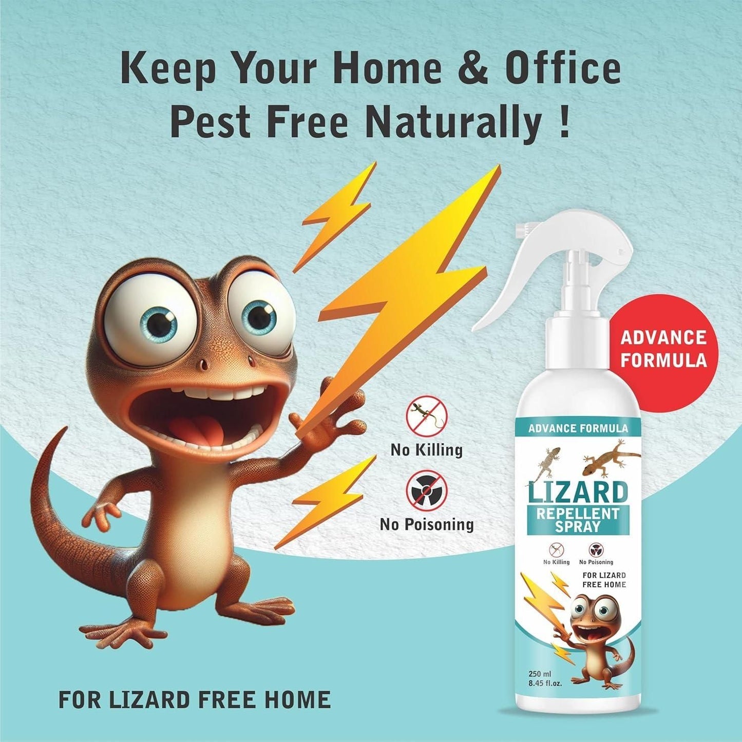 Lizard Repellent Spray (Buy 1 Get Free)