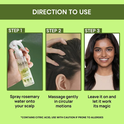 Rosemary Hair Spray Water (Buy 1 Get 2 Free)