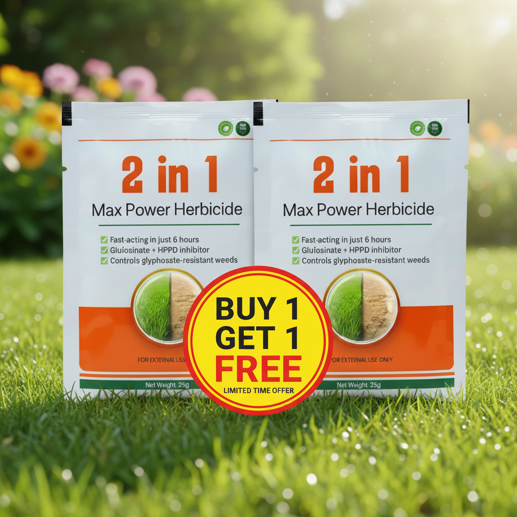 Double Power Herbicide (Buy 1 Get 1 Free)