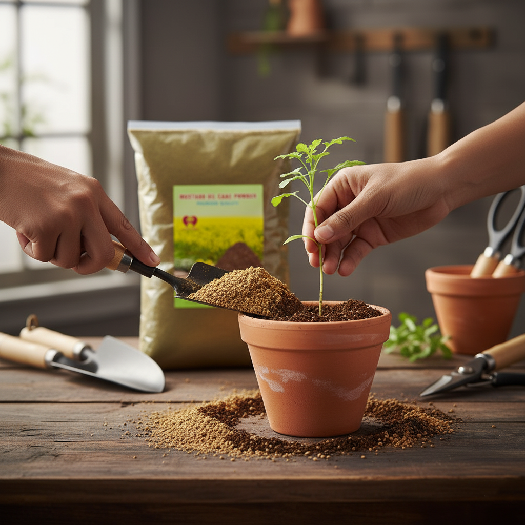 Mustard Cake Powder Fertilizer