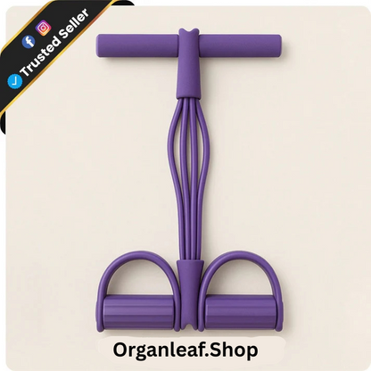 Organleaf Waist Reducer, Rubber Pull Rope Exerciser, Ab Exerciser