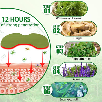 Ayurvedic Herbal Knee Pain Relief Patch(Pack of 10)