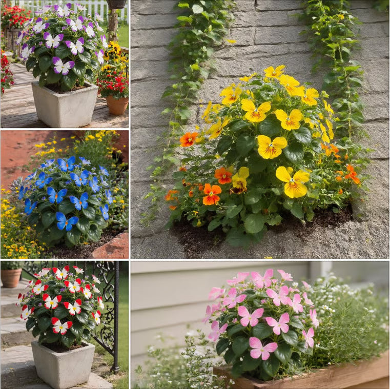 Moonlight Butterfly Flower Seeds🦋 + Free Organic Pot Mix🌱