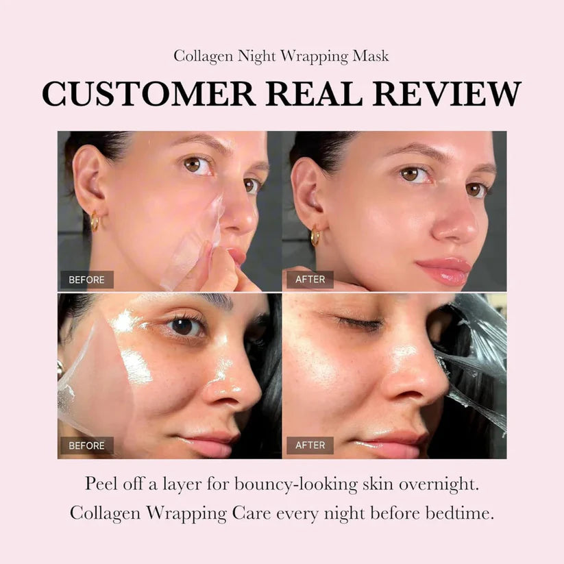 Collagen Night Wrapping Peel Off Mask