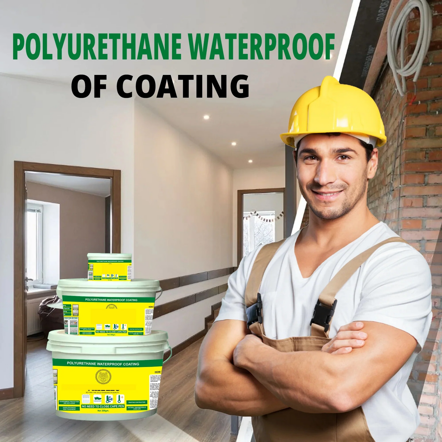 💧Waterproof Ant-Leakage Agent + Free Brush 🧹