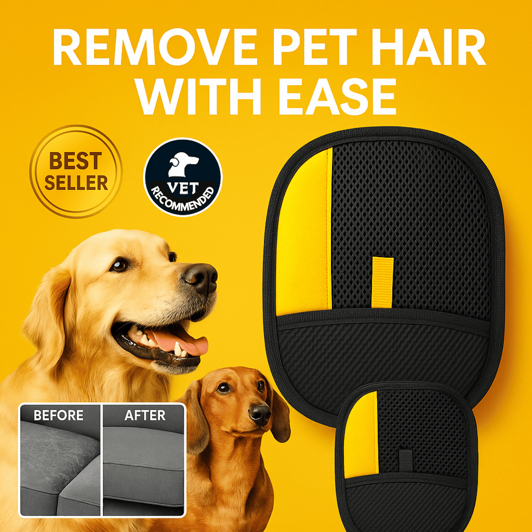 Magic Pet Grooming & Deshedding Glove ( Buy 1 Get 1 Free)