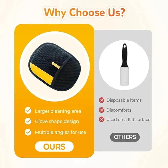 Magic Pet Grooming & Deshedding Glove ( Buy 1 Get 1 Free)