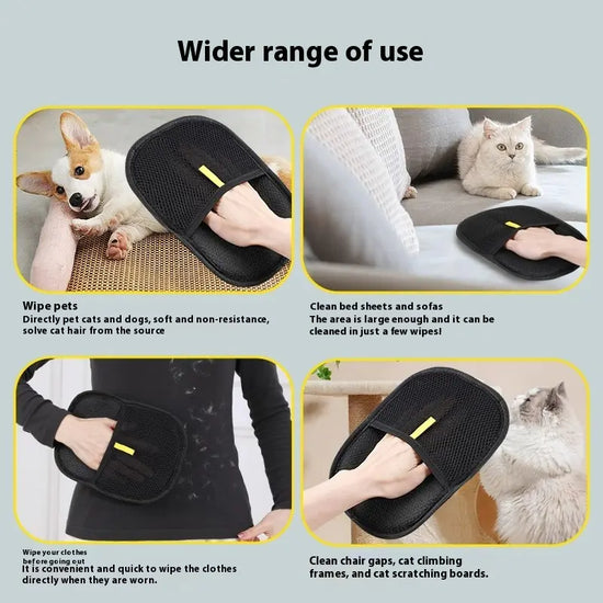 Magic Pet Grooming & Deshedding Glove ( Buy 1 Get 1 Free)