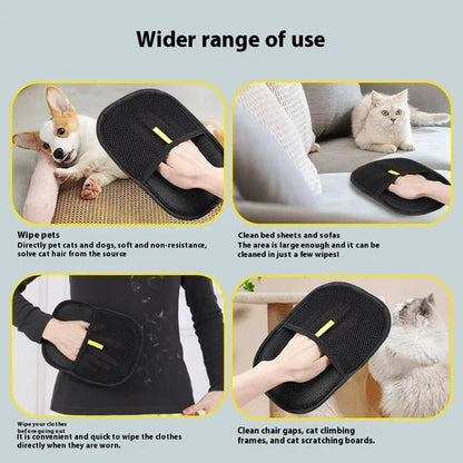 Magic Pet Grooming & Deshedding Glove ( Buy 1 Get 1 Free)