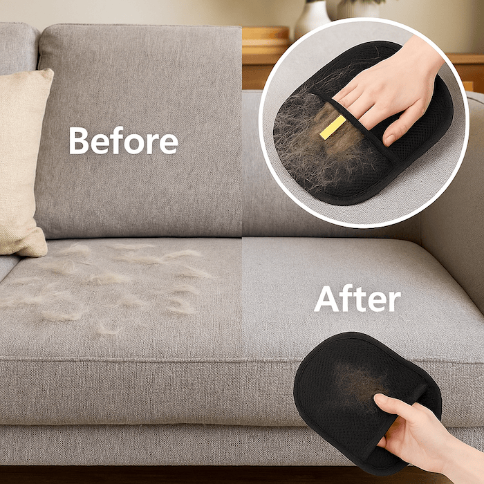 Magic Pet Grooming & Deshedding Glove ( Buy 1 Get 1 Free)