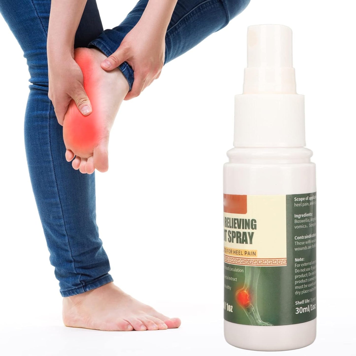 Foot & Joint Pain Relieving  Spray - (Buy 1 Get 1 Free)