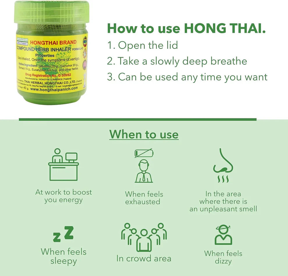 Hong-Thai 🌿Traditional Herbal Inhaler