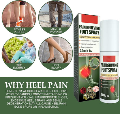Foot & Joint Pain Relieving  Spray - (Buy 1 Get 1 Free)