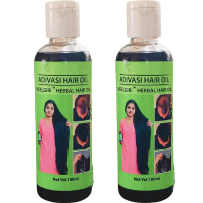 Adivasi Neelgiri Herbal Hair Oil (Buy 1 Get 1 Free)